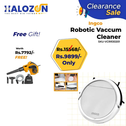 Ingco Robotic Vacuum Cleaner - FREE GIFT - (AB8008)