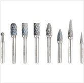 York 8-Pce Double Cut Burr Set Cut 6 6mm Shank