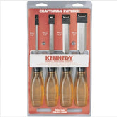 Kennedy bevel Edge Wood Chisel Set Chrome Vanadium Alloy 13mm/19mm/25mm/6mm X 200mm
