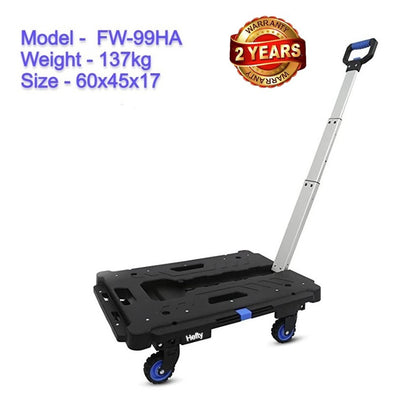 Hefty High-Durable FW-99HA Foldable Platform Dolly 137kg