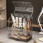 The Ultimate High-Clarity Cosmetic Showcase: 360° Visibility Case