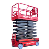 Hefty Self propelled Scissor lift