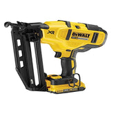 Dewalt 18V XR 16Ga Finish Nailer 2.0Ah, 32mm-63mm Brad Nails (DCN660D2-QW)