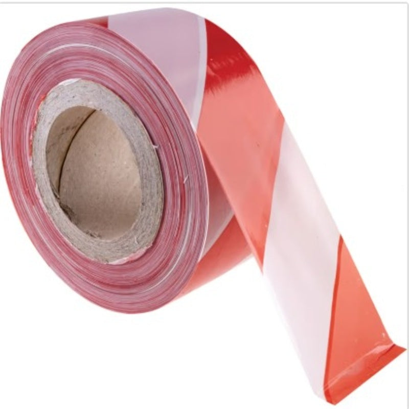Avon Barrier Tape Red/White 500m