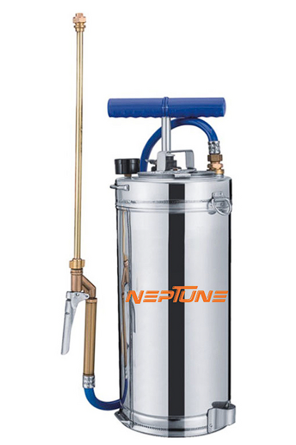 Neptune agricultural hand sprayer 8.0 liter ss tank