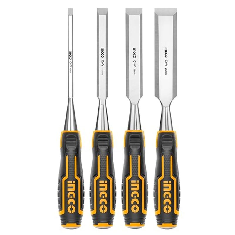 Ingco 4 Pcs Wood Chisel Set