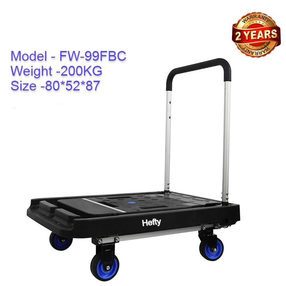 Hefty - Platform trolley - 200KG Capacity (80*52*87)