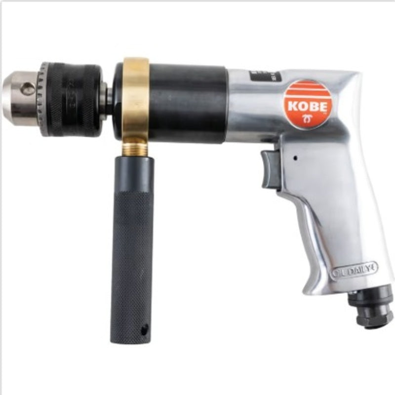 Kobe Red Line DP513 Air Drill Air 500rpm Keyed 1.5 To 13mm 1/4in  373w