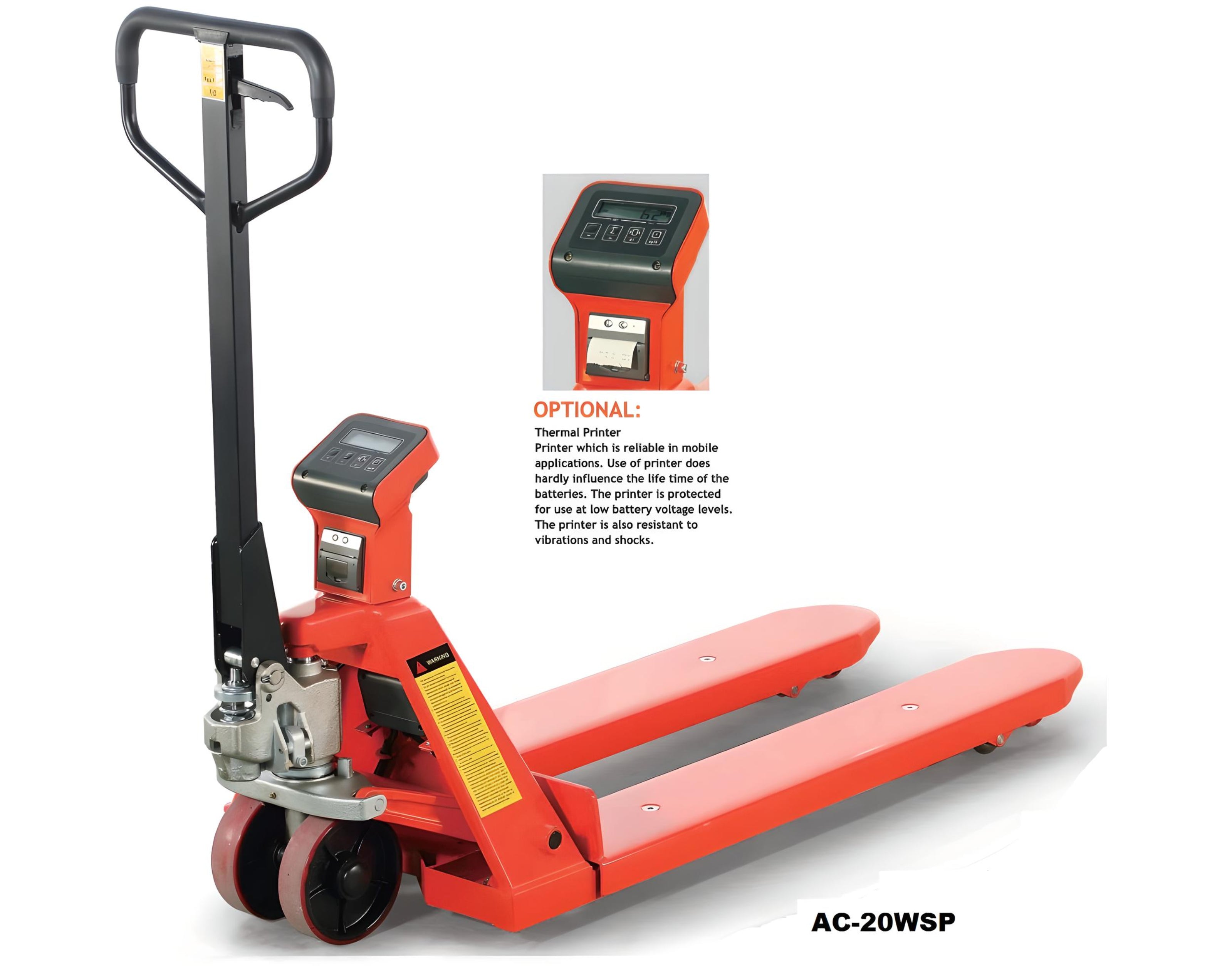 Hefty Heavy-Duty Weighing Scale Pallet Truck