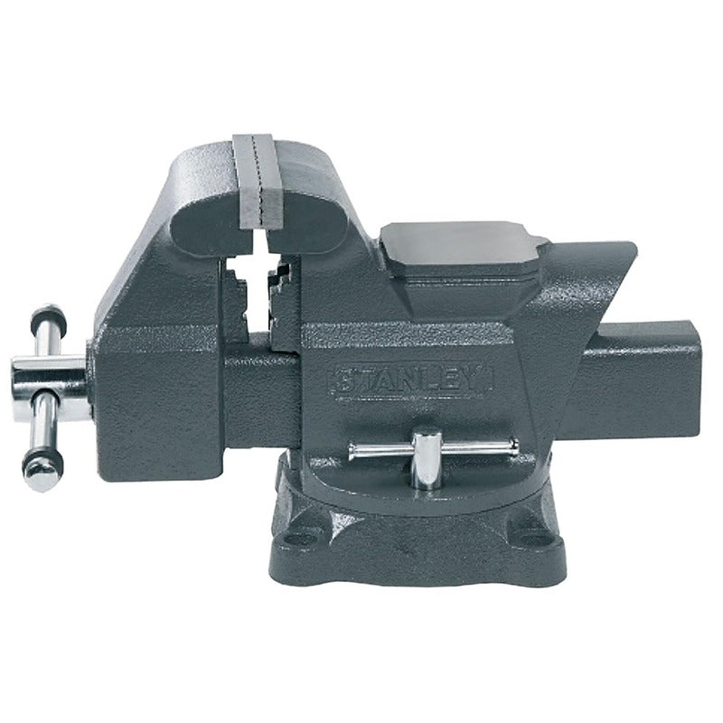 Stanley  Heavy Duty Chrome-plated  Bench Vice