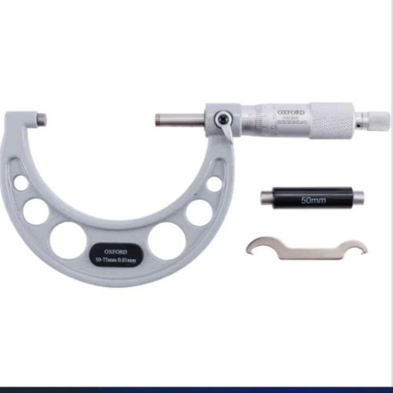Oxford 50-75mm External Micrometer