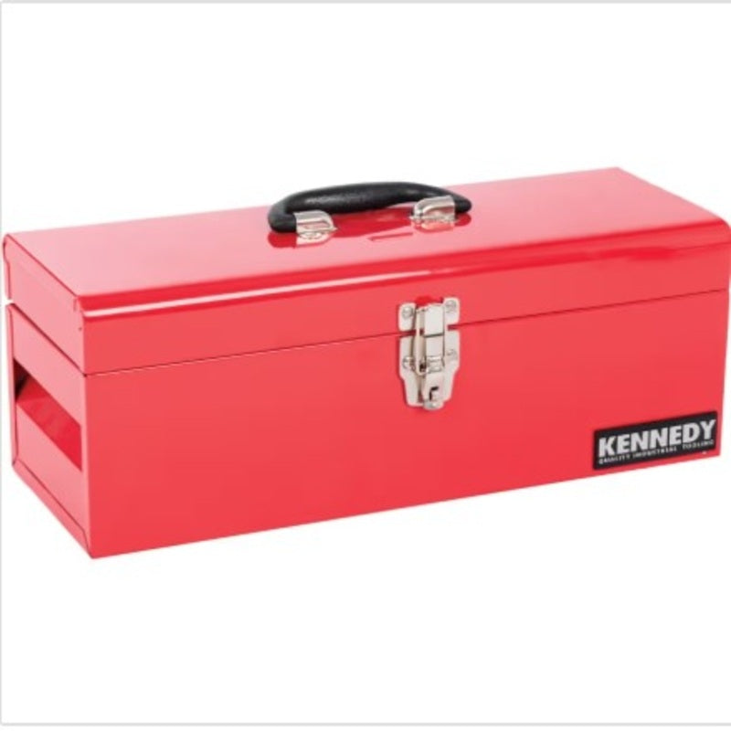 Kennedy Tool Box Heavy Gauge Steel (L) 483mm X (W) 180mm X (H) 180mm