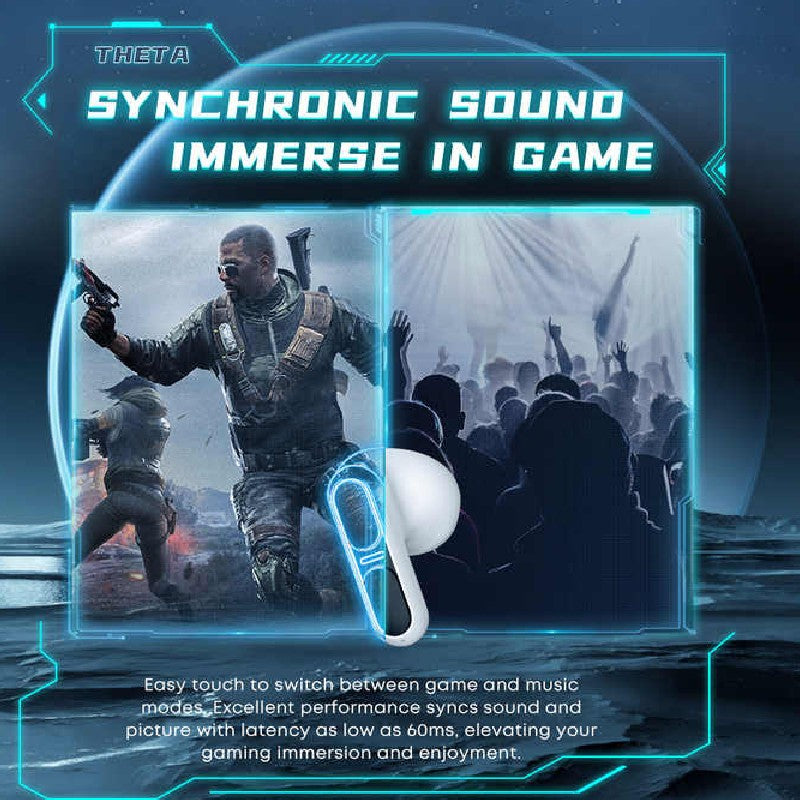 Stereo Mini TWS Gaming Smart Earbuds Game Earphone Headphones Wireless Headset 2023 New for Sports Arrivals Electronics BT5.3