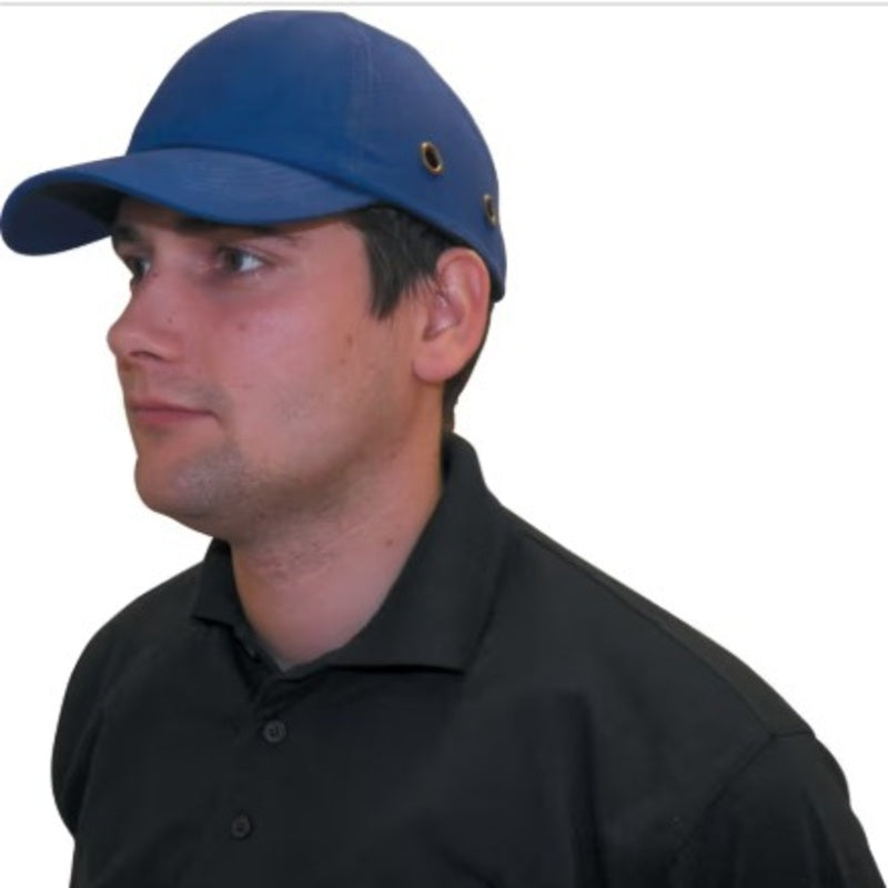 Tuffsafe Bump Cap Royal Blue Vented Micro Peak 54cm To 59cm