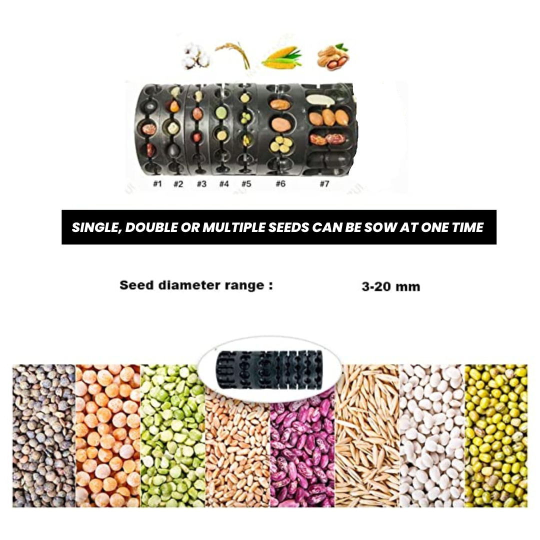 Orezen Agricultural Manual Seeder Hand Push Type Seed Machinary