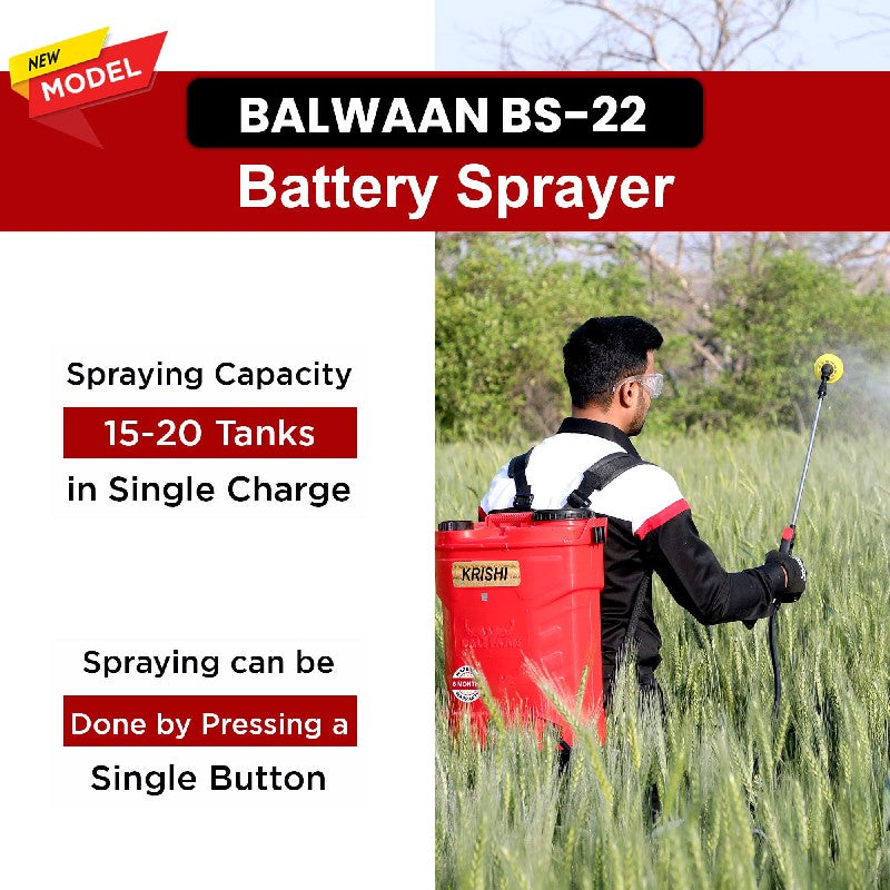 Balwaan Bs 22 Battery Sprayer Bs2-1208