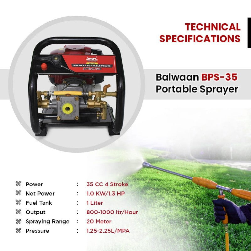 Balwaan Bps 35 Portable Sprayer -Eco