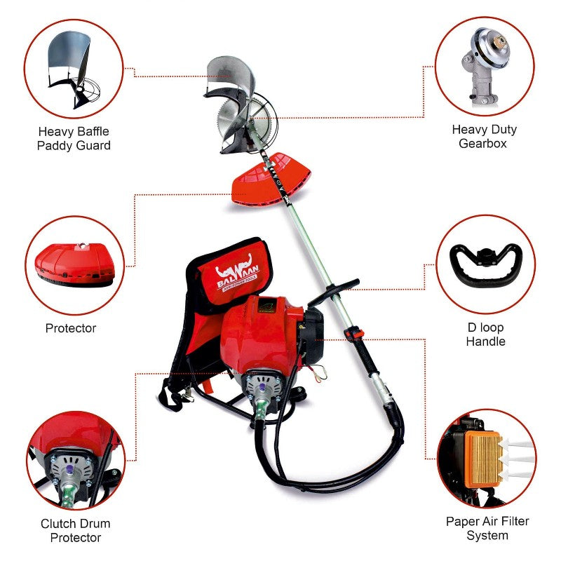 Balwaan Back Pack Bx 50b Brush Cutter Bbc-4bpn -Pro