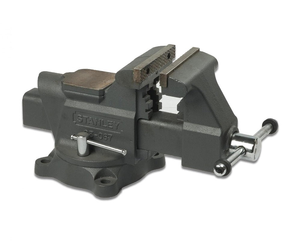 Stanley  Heavy Duty Chrome-plated  Bench Vice