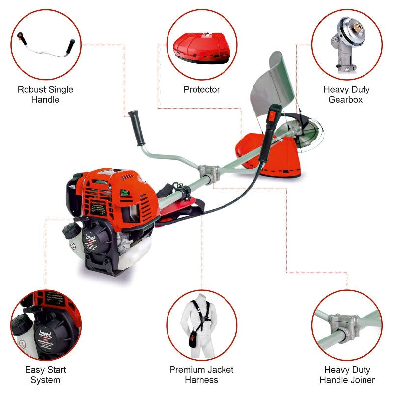 Balwaan Side Pack Bx 50 Brush Cutter Bbc-4spn -Pro