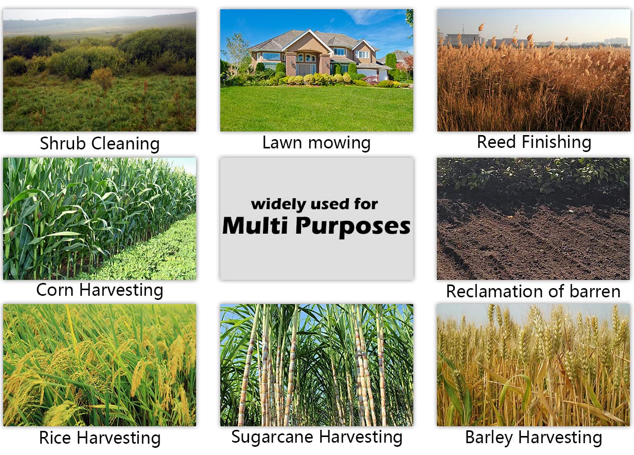 Neptune  on wheel brush cutter 52 cc  2 stroke engine  BC-520W