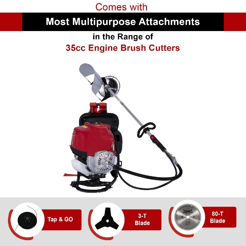 Balwaan Back Pack Bx 35b Brush Cutter Bbc-4bpn -Eco