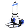 Hefty heavy duty fully foldable aluminum luggage trolley 100kg