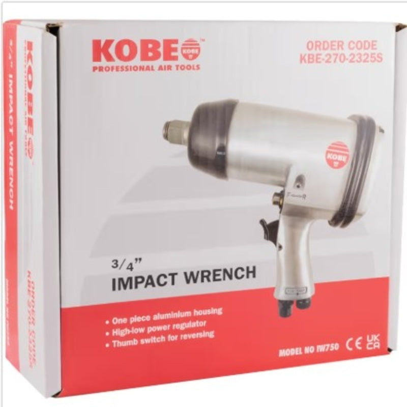 Kobe Red Line IW750 Air Impact Wrench 3/4 In Drive 1085nm