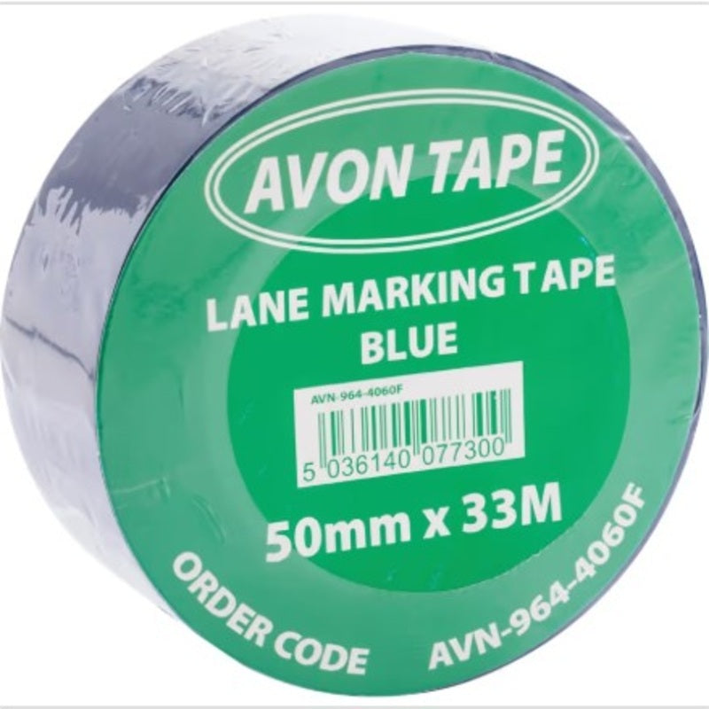 Avon Blue Hazard Tape 33m