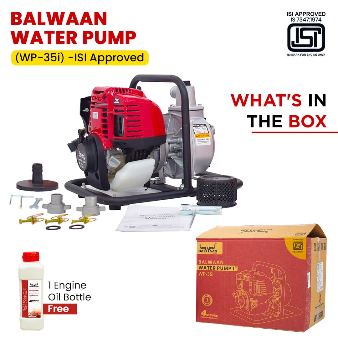 Balwaan 1 Inch Water Pump Wp-35i -Isi