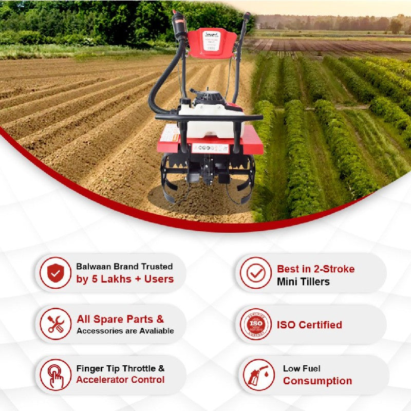 Balwaan Bw 25 Mini Tiller