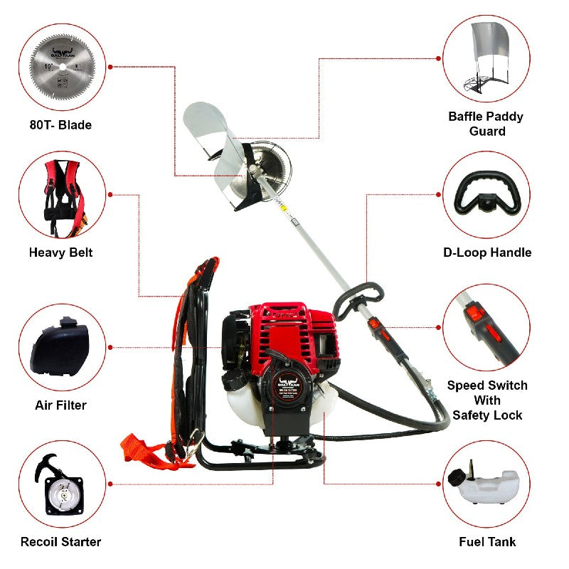 Balwaan Back Pack Bx 35b Brush Cutter Bbc-4bpn -Eco