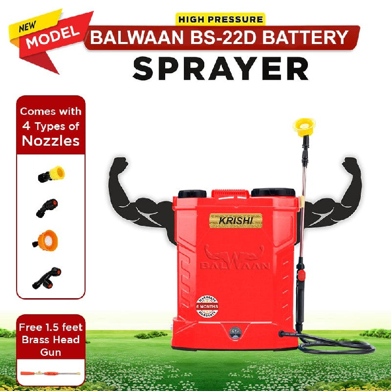 Balwaan Bs 22d Battery Sprayer Bs2-1208