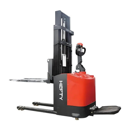 Hefty Heavy-Duty Stand-On Electric Stacker