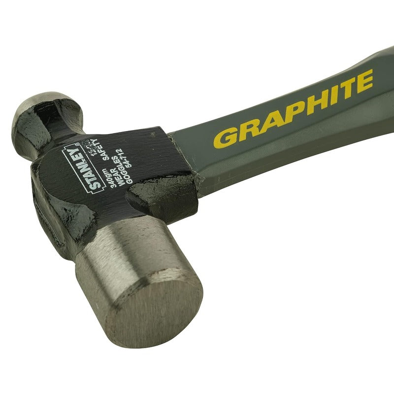 Stanley Kugelhammer 450 G (16 Oz) – Mit Graphitkern, Gehärtetem Kopf & Rutschfestem Griff