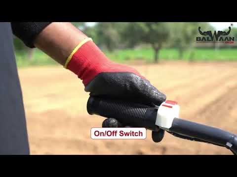 Balwaan Alloy Steel Bw-25 Mini Tiller 63cc