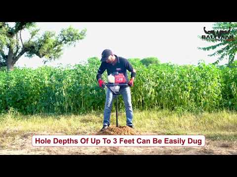 Balwaan Be-52 Earth Auger Without Bit