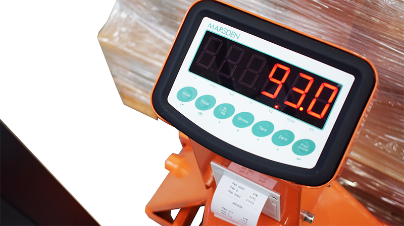Hefty Heavy-Duty Weighing Scale Pallet Truck