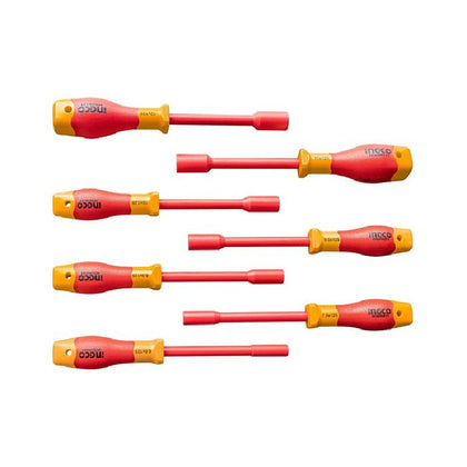 Ingco 7 Pcs Insulated Nut Screwdriver Set