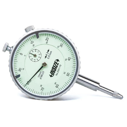 Insize Dial Indicator, Basic Type 10MM - 2301