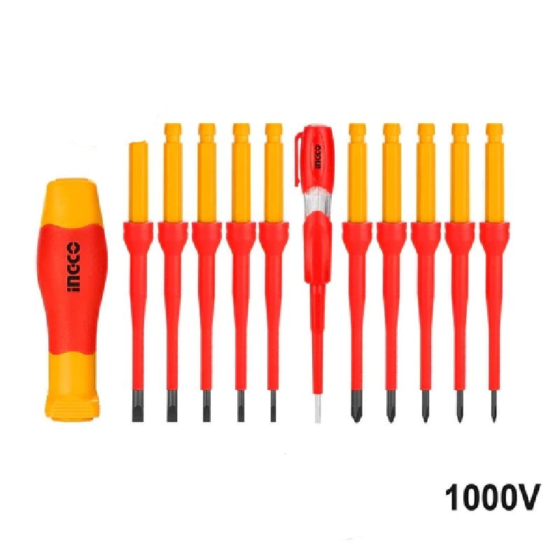 Ingco 12 Pcs Screwdriver Set