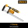 Ingco F Clamp With Plastic Handle