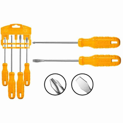 Ingco 4 Pcs Screwdriver Set