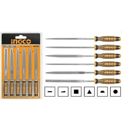 Ingco 6 Pcs File Set