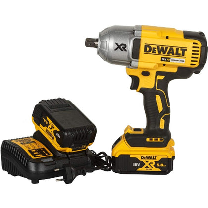 Dewalt 18V, 5.0Ah, 950Nm, High Torque Impact Wrench, BL, 1/2 (DCF899P2-QW)