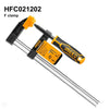 Ingco F Clamp With Plastic Handle