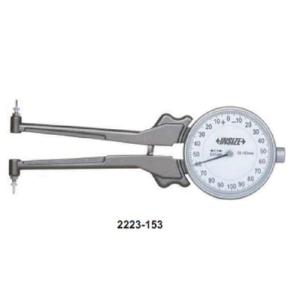 Insize Internal dial caliper gauge with interchangeable points - 2223