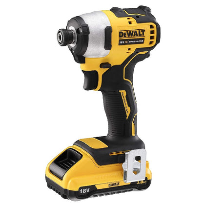 Dewalt 18V XR Brushless Impact Driver 3.0Ah Kit  (DCF809L2T-QW)