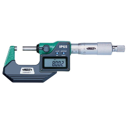 Insize Digital Outside Micrometer (IP65 , Waterproof) - 3108