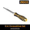 Ingco 6 In 1 Screwdriver Set